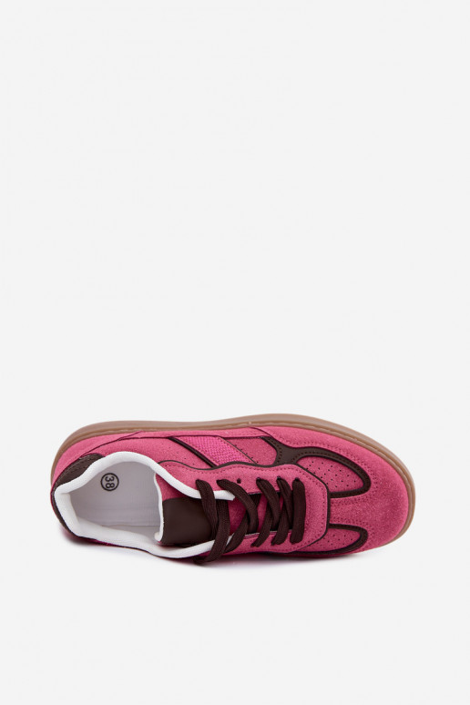 Zapatillas bajas para mujer en color rosa Brenelle