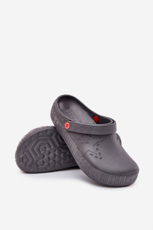 Zuecos ligeros para hombre Big Star II175007 grises