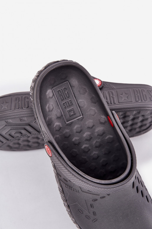 Zuecos ligeros para hombre Big Star II175007 grises