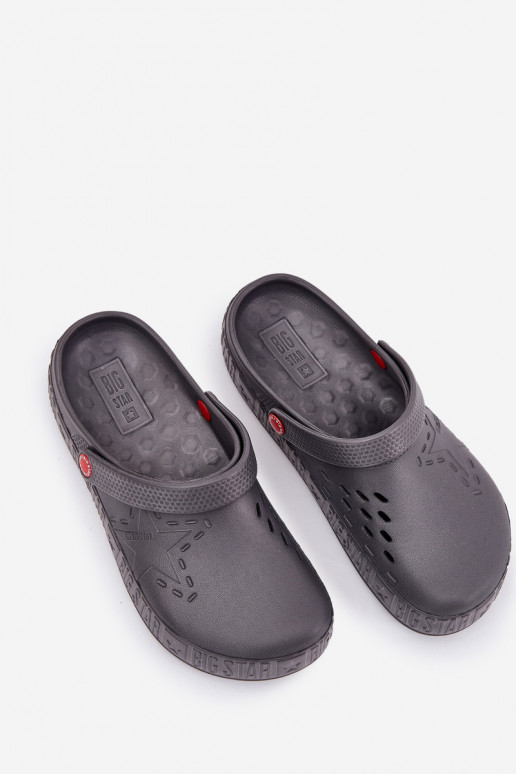 Zuecos ligeros para hombre Big Star II175007 grises