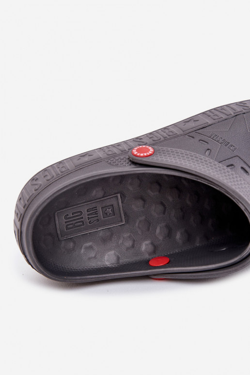 Zuecos ligeros para hombre Big Star II175007 grises