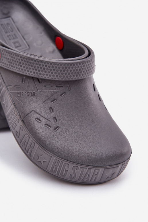 Zuecos ligeros para hombre Big Star II175007 grises