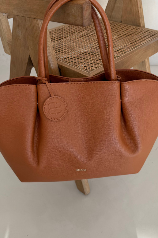 Gran bolso marrón de mujer Big Star SS574006