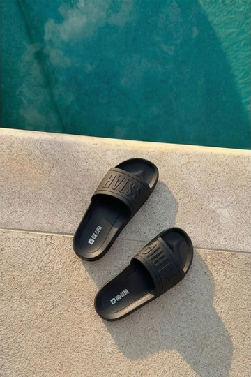 Pantuflas Big Star Caucho color negro DD174690
