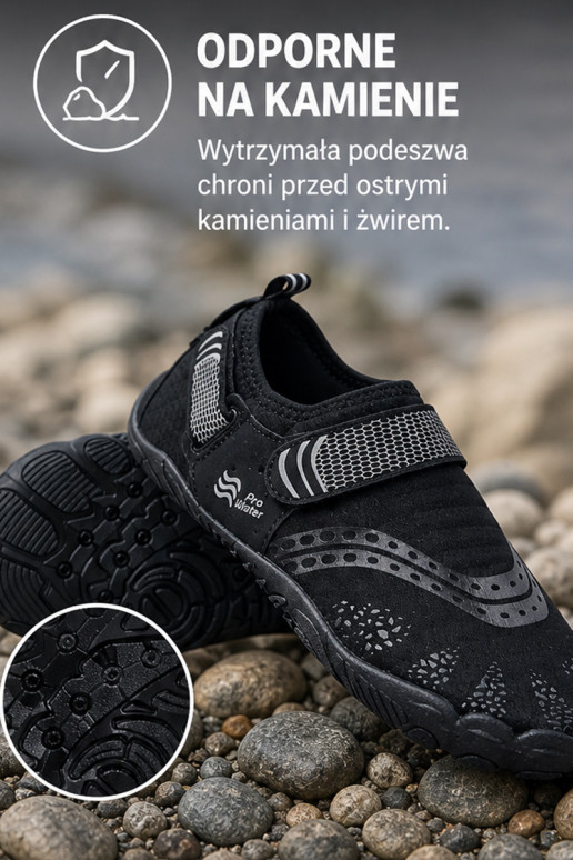 Zapatos impermeables para hombre PROINATER PRO-26-48-118M en negro