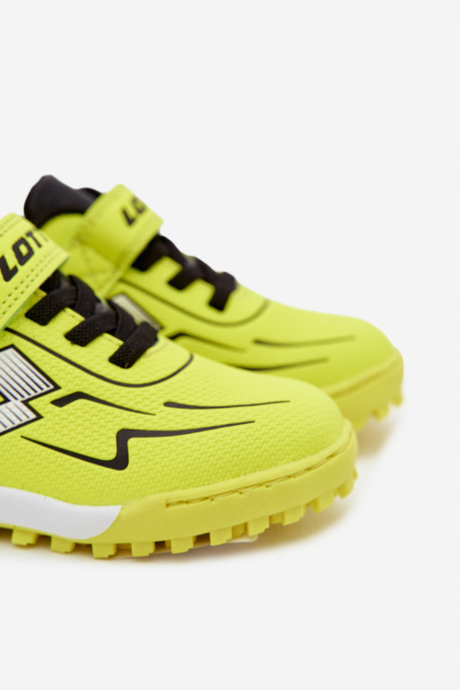 Zapatillas infantiles LOTTO KOBALTO en amarillo
