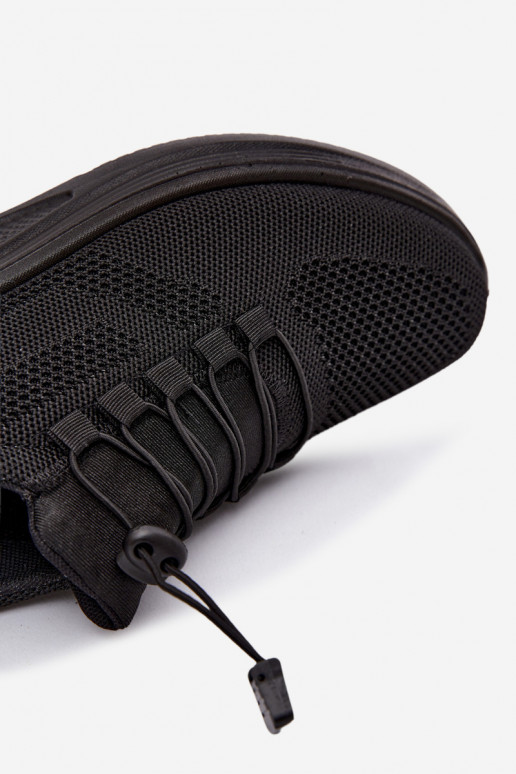 Zapatillas negras para hombre Rubens