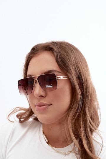 Gafas de sol con filtro UV color marrón