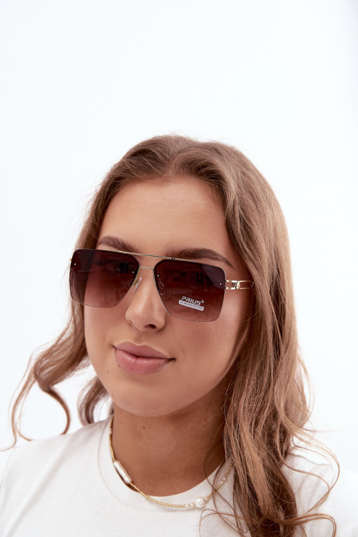 Gafas de sol con filtro UV color marrón