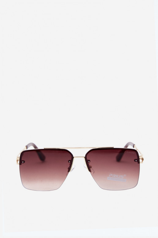 Gafas de sol con filtro UV color marrón