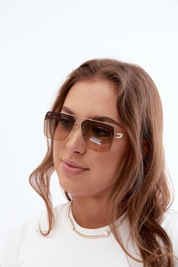 Gafas de sol con filtro UV color amarillo 2