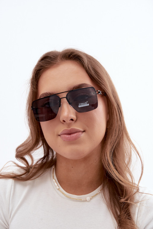 Gafas de sol con filtro UV color negro