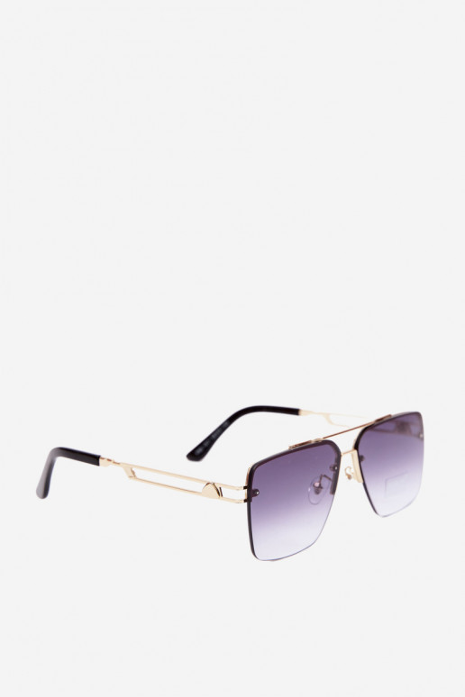 Gafas de sol con filtro UV color azul oscuro