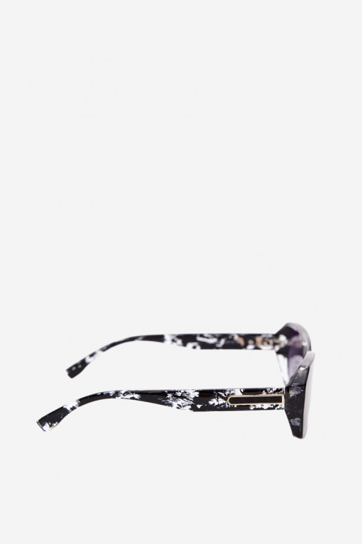 Gafas de sol para mujer con filtro UV color negro efecto mármol