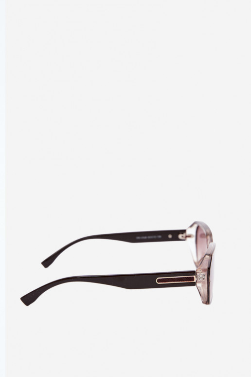 Gafas de sol para mujer con filtro UV color marrón oscuro