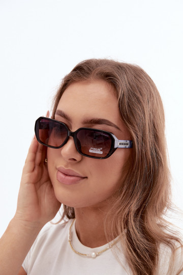 Gafas de sol para mujer con filtro UV color azul oscuro