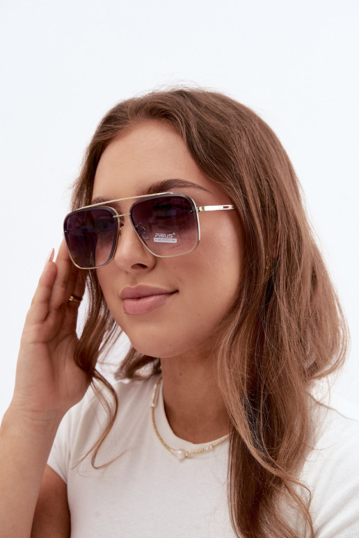 Gafas de sol con filtro UV 400 violetas