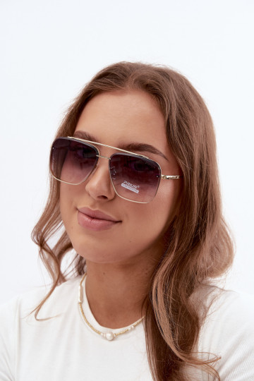 Gafas de sol con filtro UV 400 violetas 2