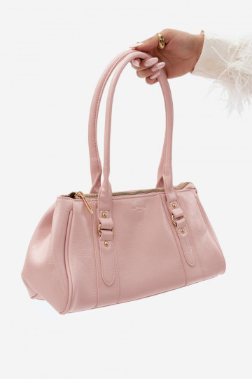 Bolso de piel sintética rosa Muni 2