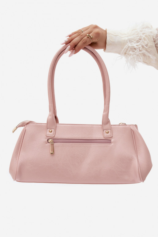 Bolso de piel sintética rosa Muni