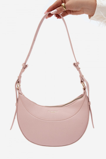 Pequeño bolso de piel sintética rosa Miri