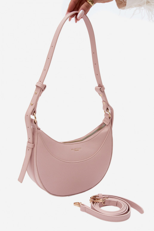 Pequeño bolso de piel sintética rosa Miri