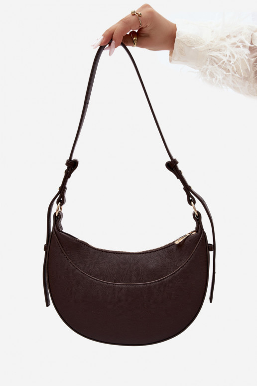 Pequeño bolso de piel sintética chocolate Miri