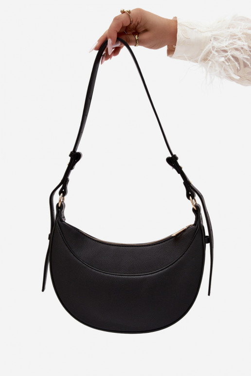 Pequeño bolso de piel sintética negra Miri