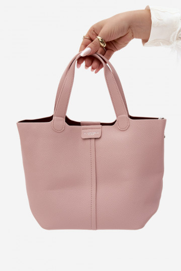Bolso de piel sintética rosa Blaire