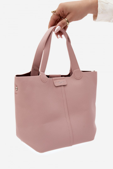 Bolso de piel sintética rosa Blaire 2