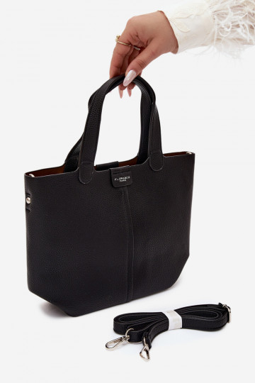 Bolso de piel sintética negra Blaire 2