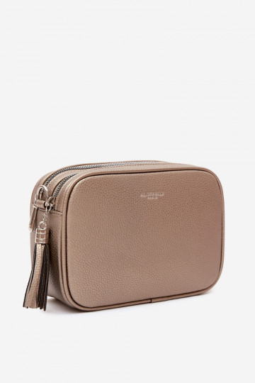 Bolso mensajero en cuero sintético color oro oscuro Daily 2