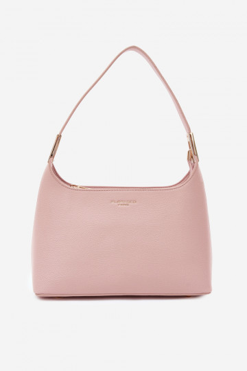 Bolso de cuero sintético en rosa Gretta