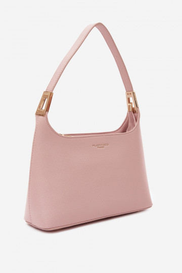 Bolso de cuero sintético en rosa Gretta 2
