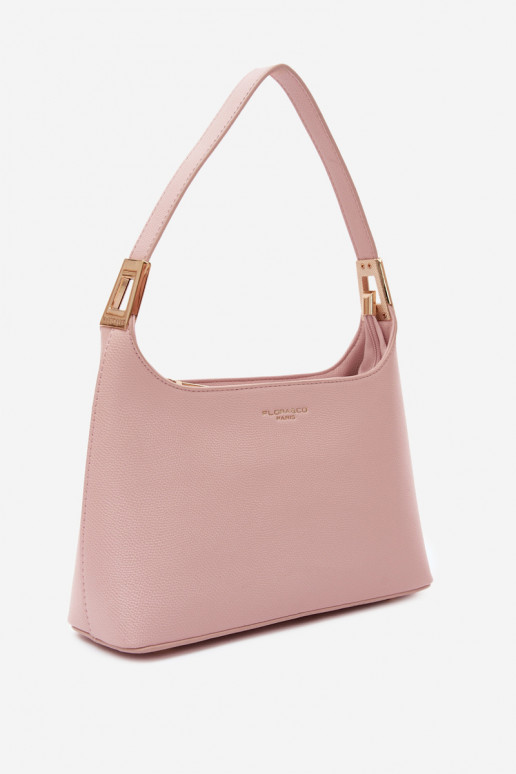 Bolso de cuero sintético en rosa Gretta