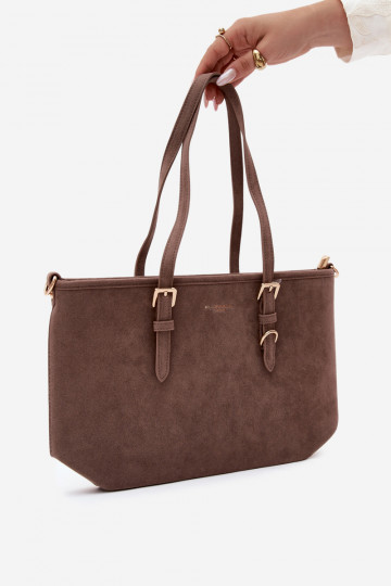 Bolso de ante sintético arcilla Araminta 2