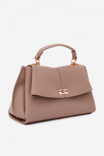 Bolso de mujer en piel sintética marfil Sybella 2