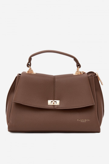 Bolso de mujer en piel sintética arcilla Sybella