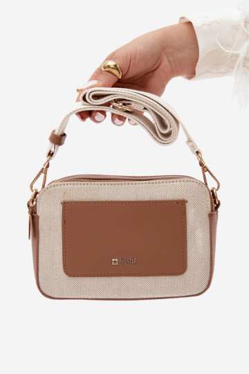 Pequeño bolso marrón Big Star RR574297