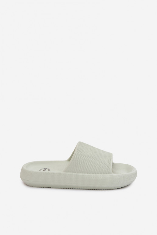 Zapatillas ligeras de espuma para mujer en suela gruesa color menta Querceria