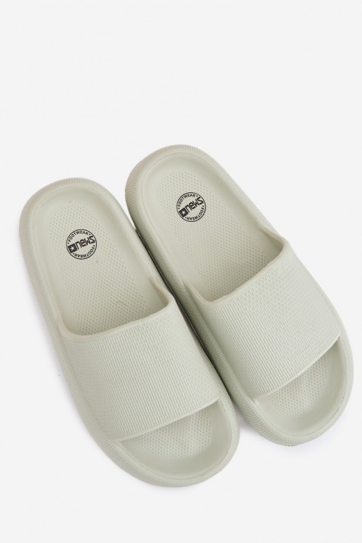 Zapatillas ligeras de espuma para mujer en suela gruesa color menta Querceria