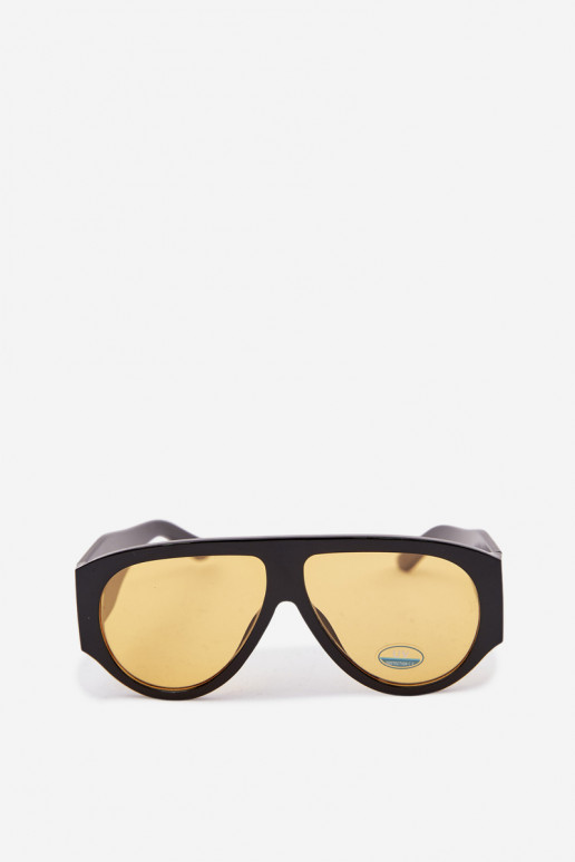 Gafas de sol para mujer en negro y amarillo