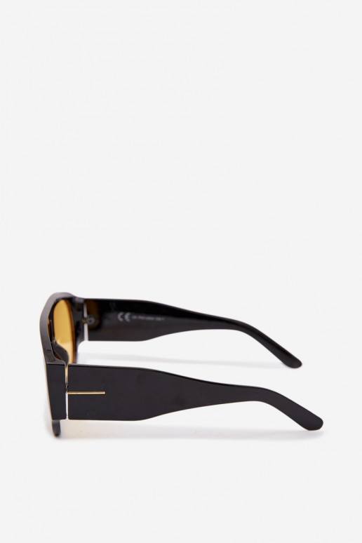 Gafas de sol para mujer en negro y amarillo