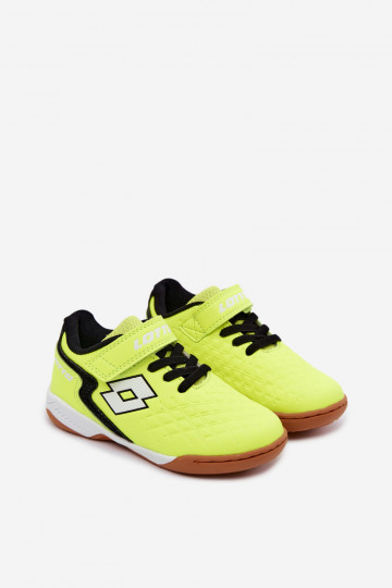 Zapatos infantiles amarillos neón LOTTO DASHER 2600920