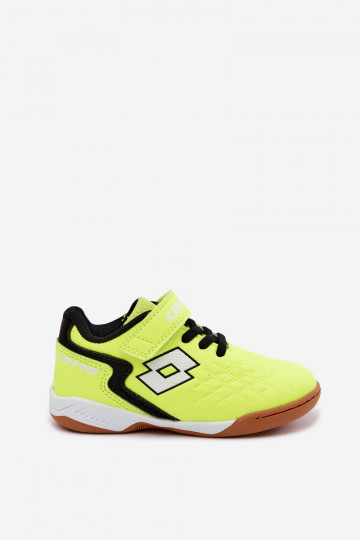 Zapatos infantiles amarillos neón LOTTO DASHER 2600920 2