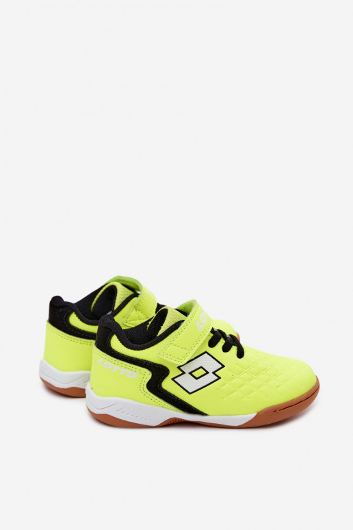 Zapatos infantiles amarillos neón LOTTO DASHER 2600920