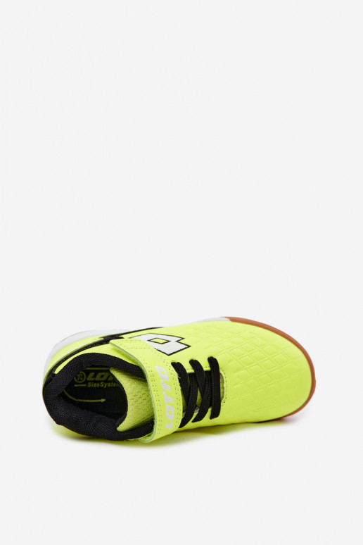 Zapatos infantiles amarillos neón LOTTO DASHER 2600920