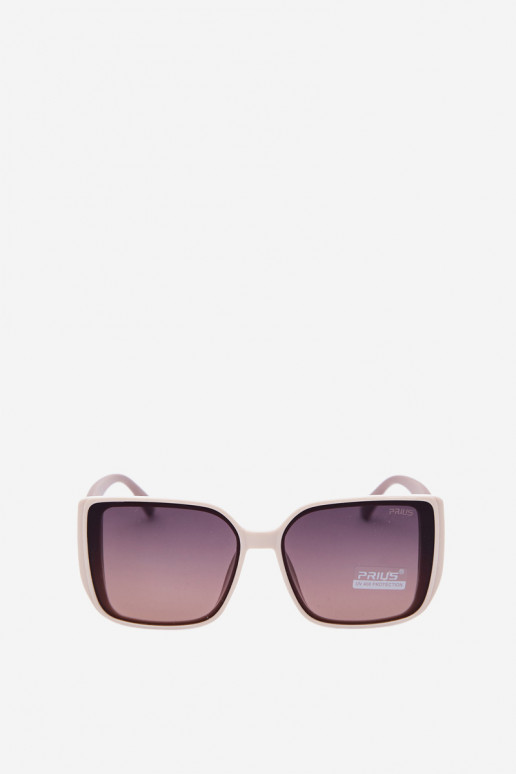 Gafas de sol con detalles decorativos en color arena