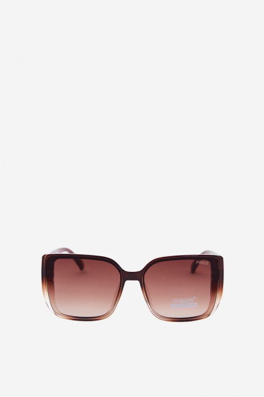Gafas de sol con detalles decorativos en color marrón