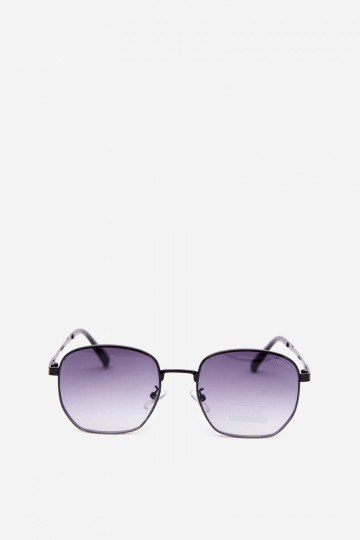 Gafas de sol con montura delgada UV 400 en color negro 2